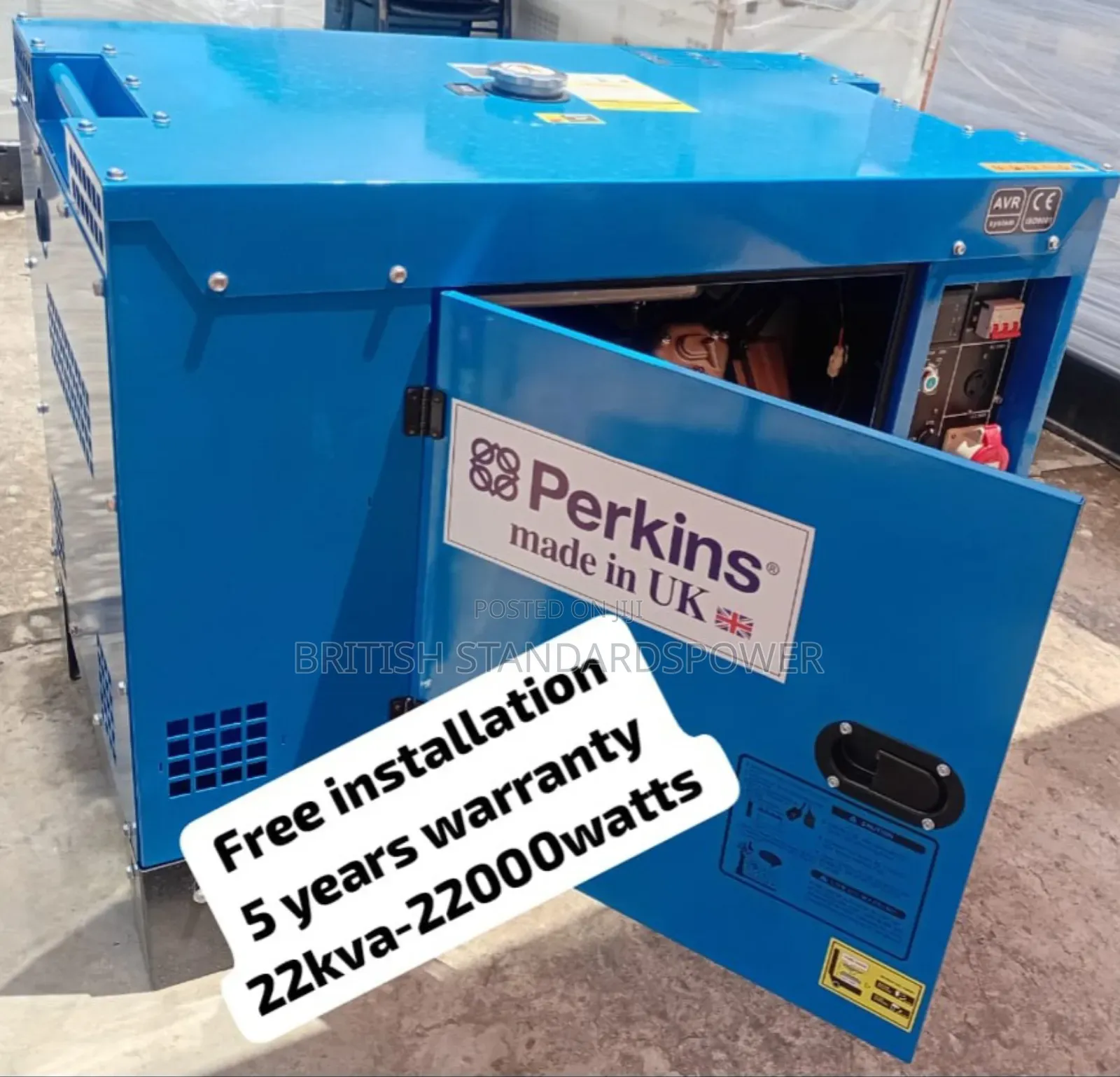 Built to Last and Reliable 22kva Silent Diesel Generator