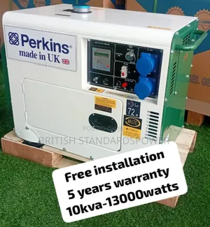 10kva Silent Diesel Genset Constructed for Longevity