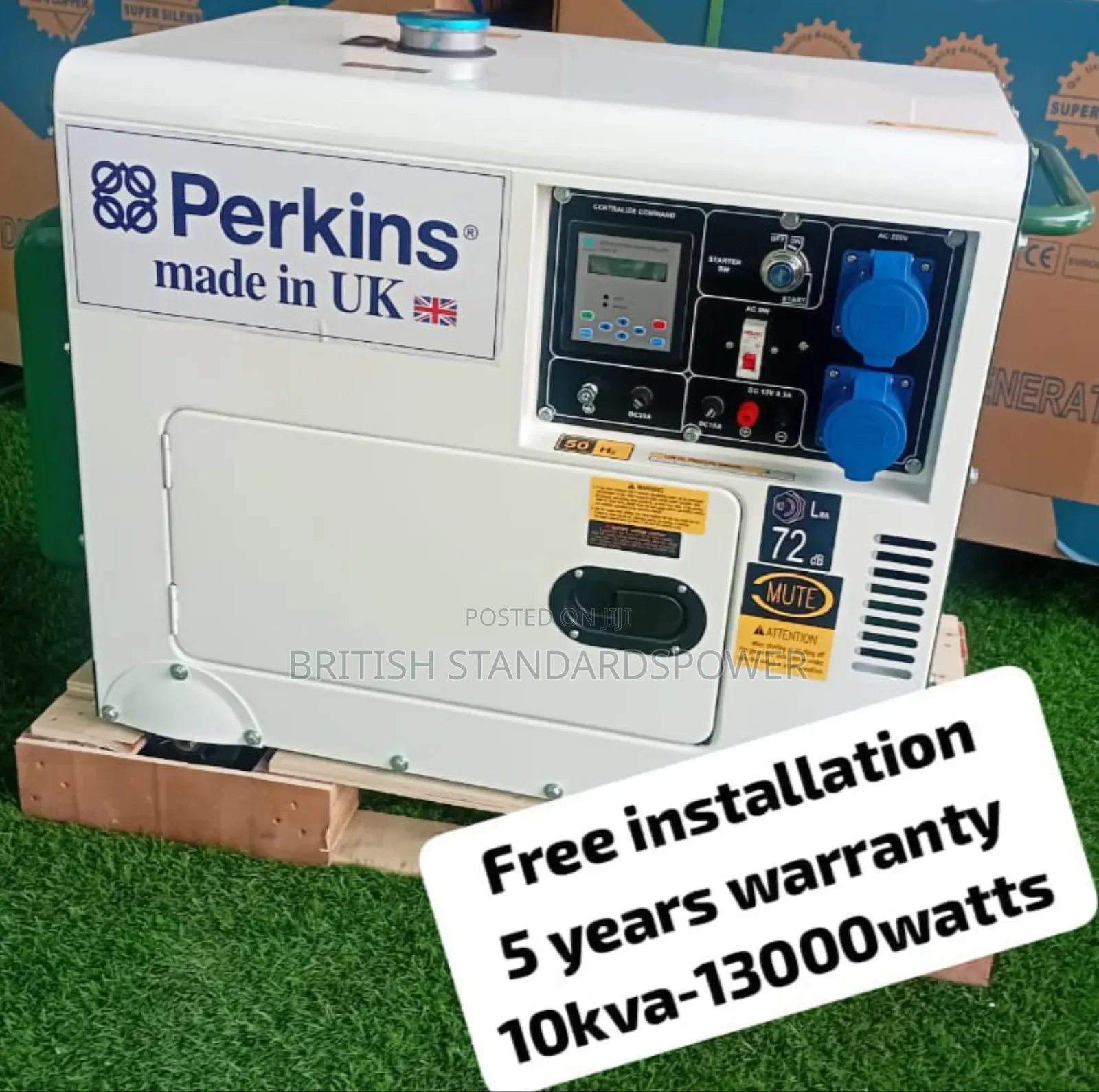 Built to Endure 10kva Silent Diesel Generator