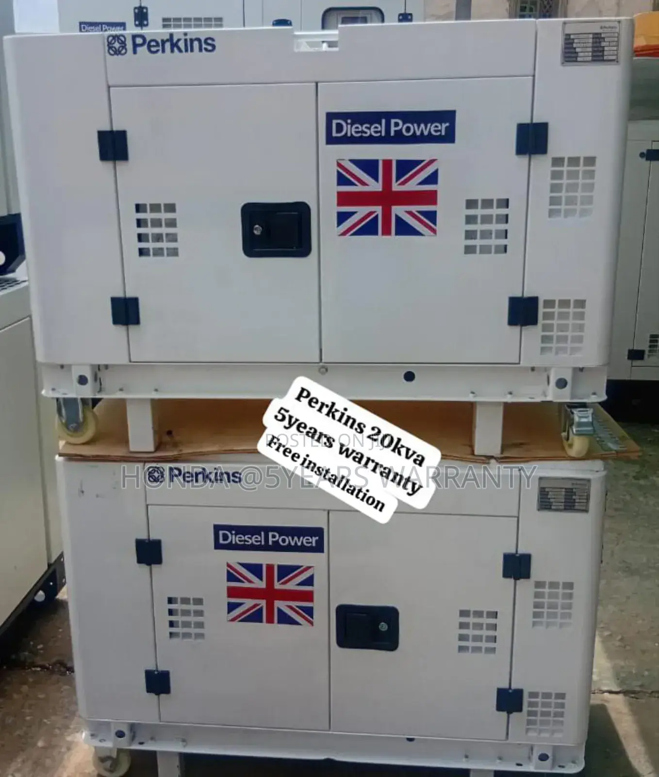 Powerify Perkins Generator 20kva Single Phase Diesel 20kva