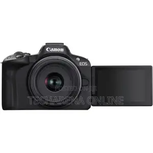Canon Eos R50 Mirrorless Camera With 18-45mm Lens