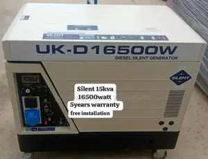Power Forge 15kva Uk 16500watt Diesel Generator Silent 15kva