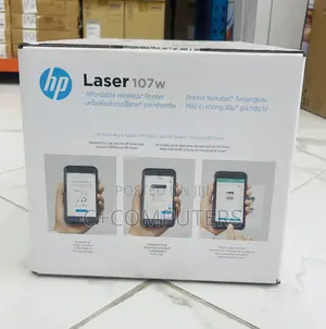 Laser 107w Monochrome Laser Printer ( Print )
