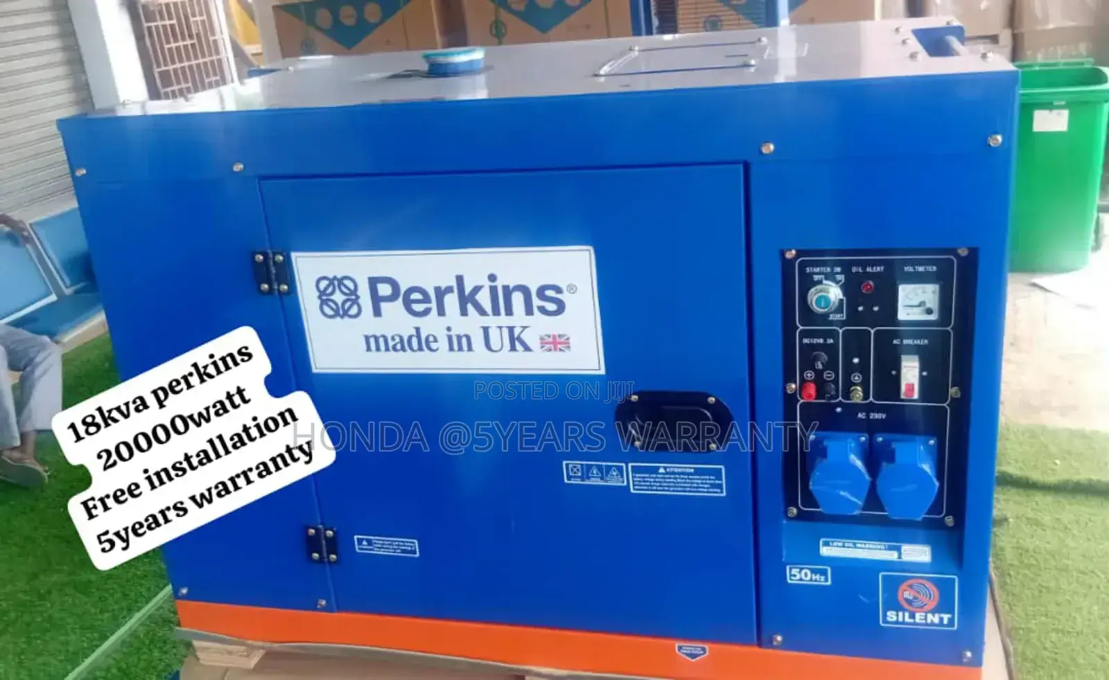 Bright Spark Electric 18kva Perkins 20000watt Generator 18kv