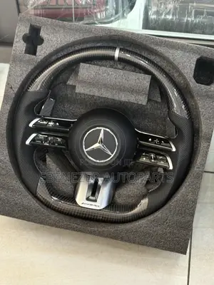 Mercedes Benz C300 E300 Gle Glc Carbon Fiber Steering Wheel