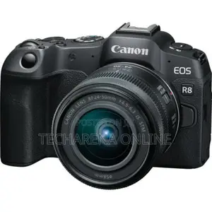 Canon Eos R8 Mirroless Camera With Rf 24-50mm Lens