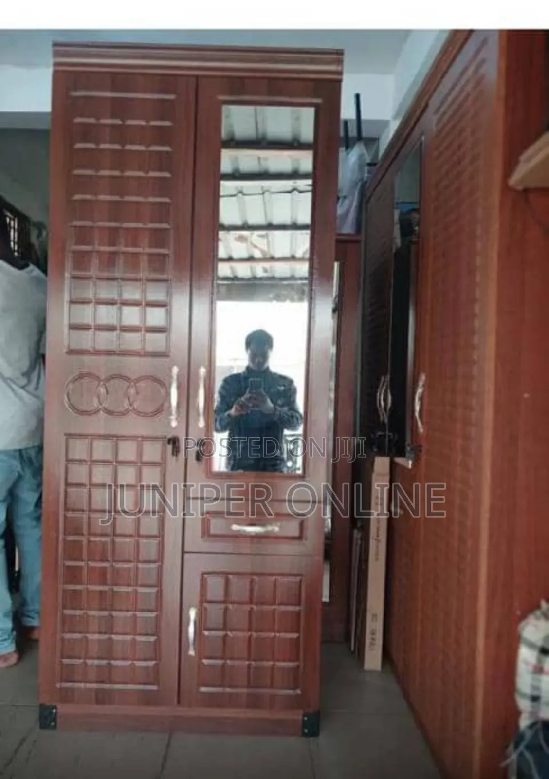 2doors Wardrobe Coffee Simplest