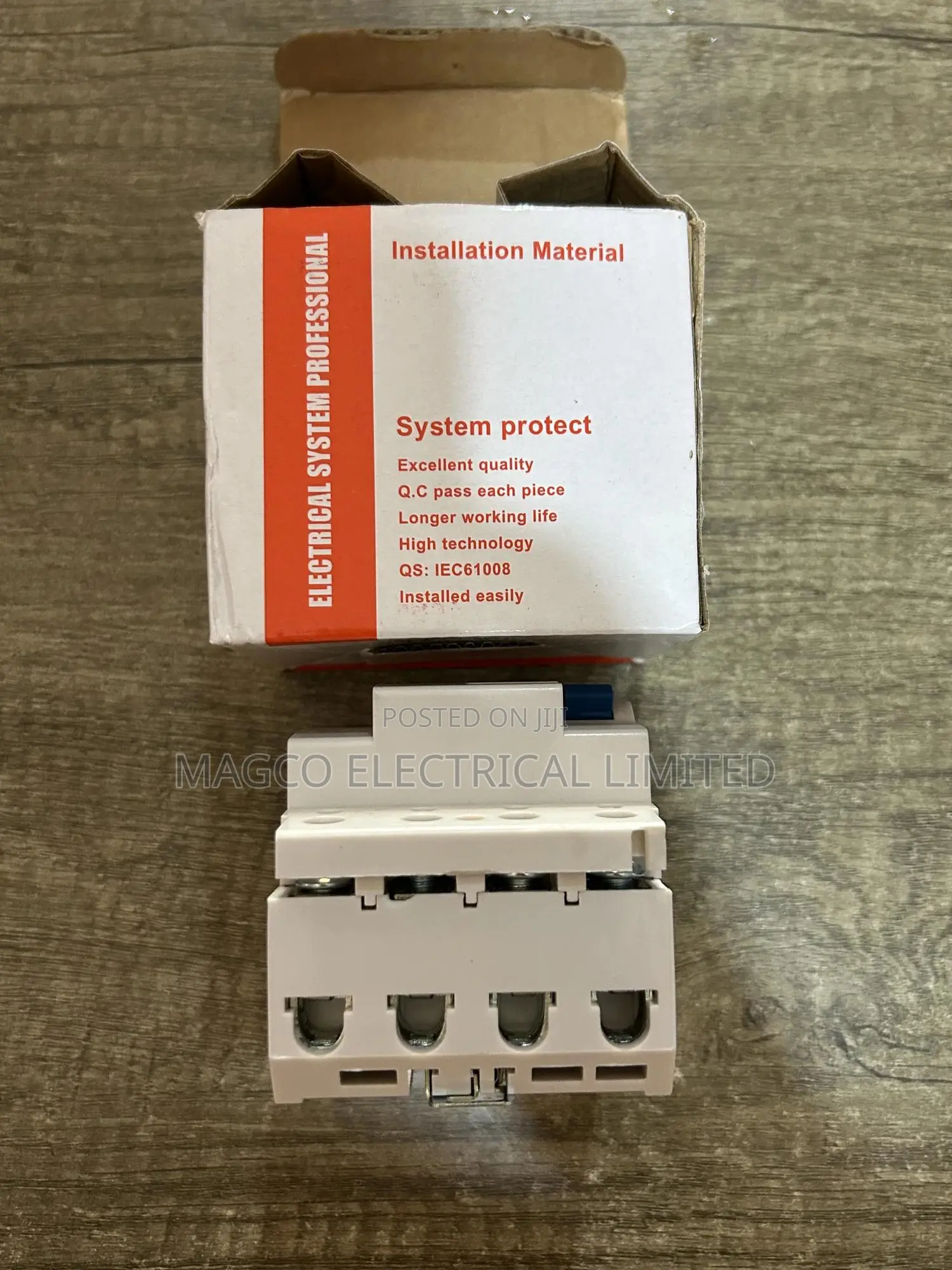 RCD Breaker 100a 4 Pole