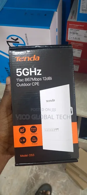 Tenda Os3 5ghz 11ac 867mbps Outdoor Cpe