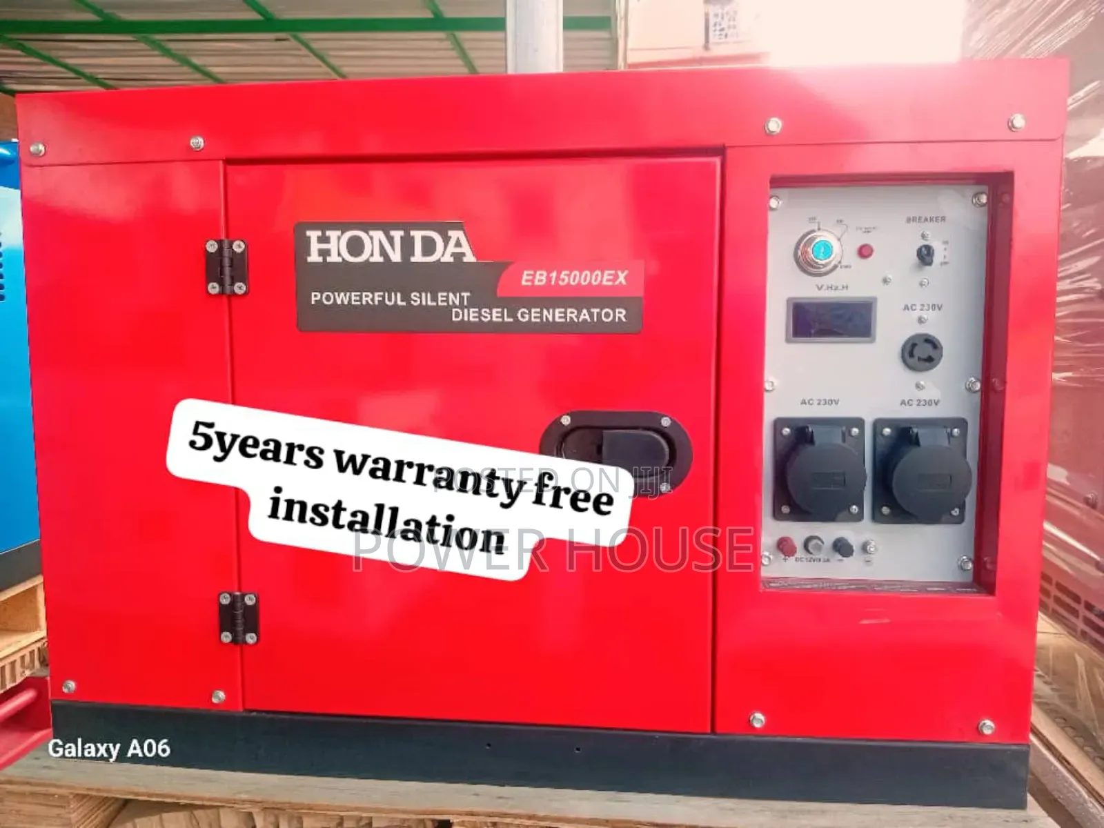 Elegant Quantum Edge Honda 15kva 16500watts Diesel Generator