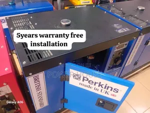 Elegant Royal Amp 16500watts Diesel Perkins 15kva