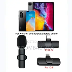 / Wireless Microphone for Ios/Android. (1 in 1/ 2 in 1 )