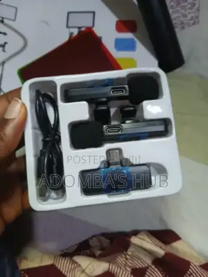 / Wireless Microphone for Ios/Android. (1 in 1/ 2 in 1 )