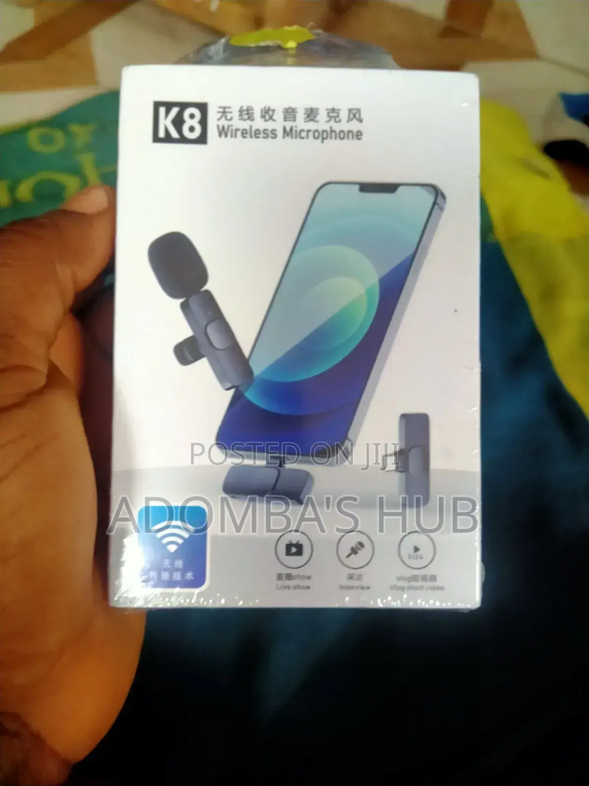 / Wireless Microphone for Ios/Android. (1 in 1/ 2 in 1 )