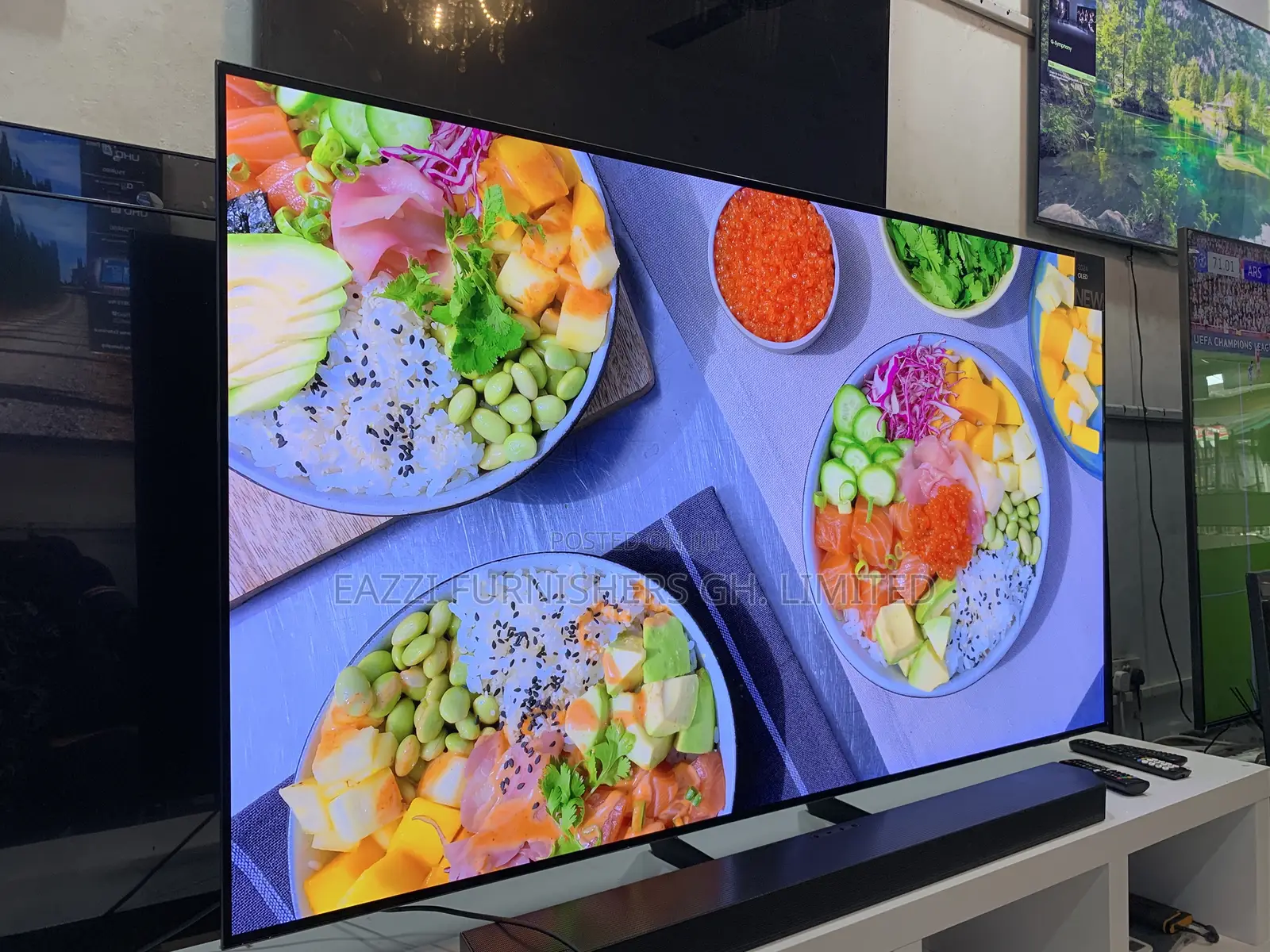S95d / S90d Samsung 77 Inches Oled Rich in Uhd HDR Pic Tv