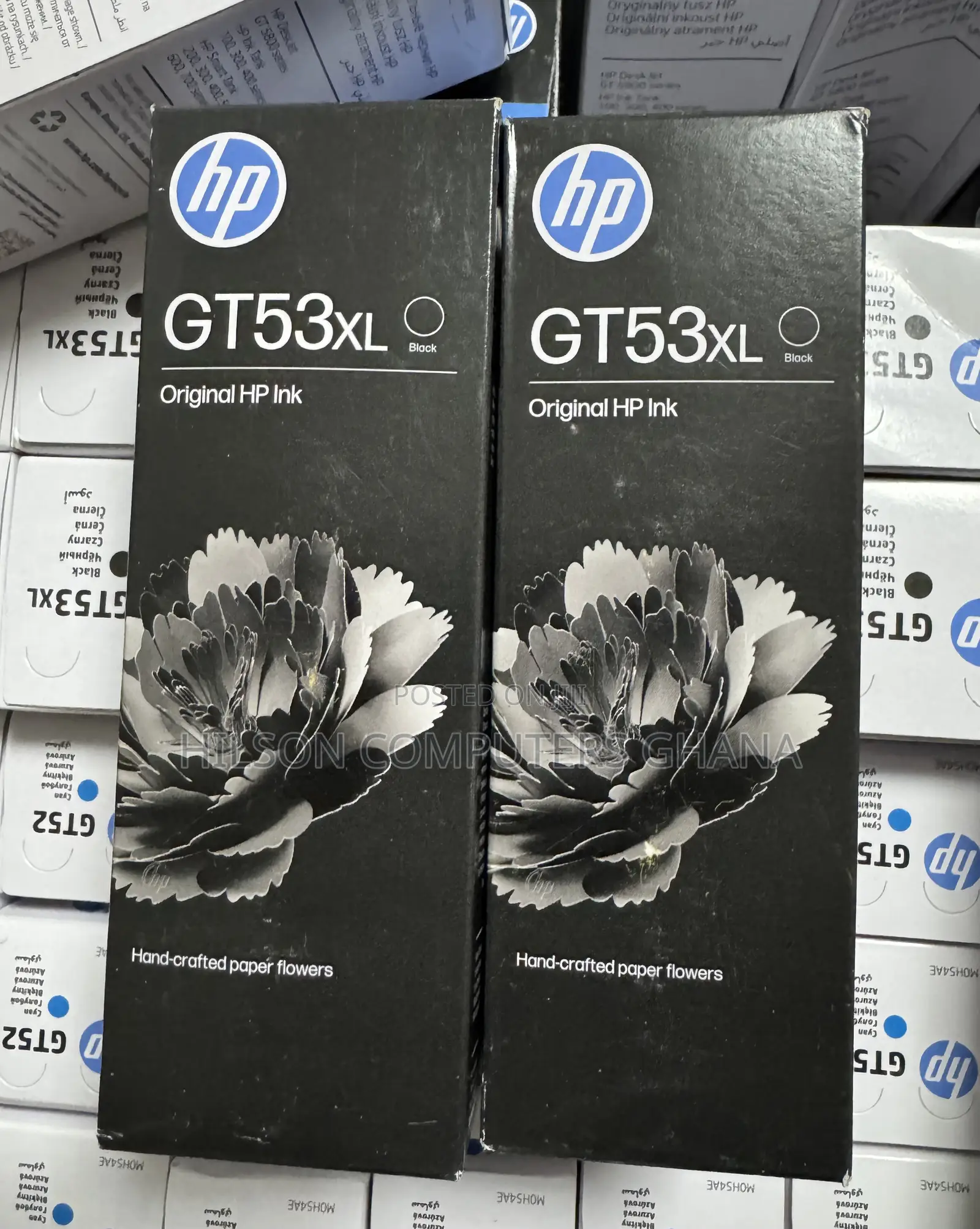 Hp Gt53 Xl Original Ink Bottle Black - Genuine