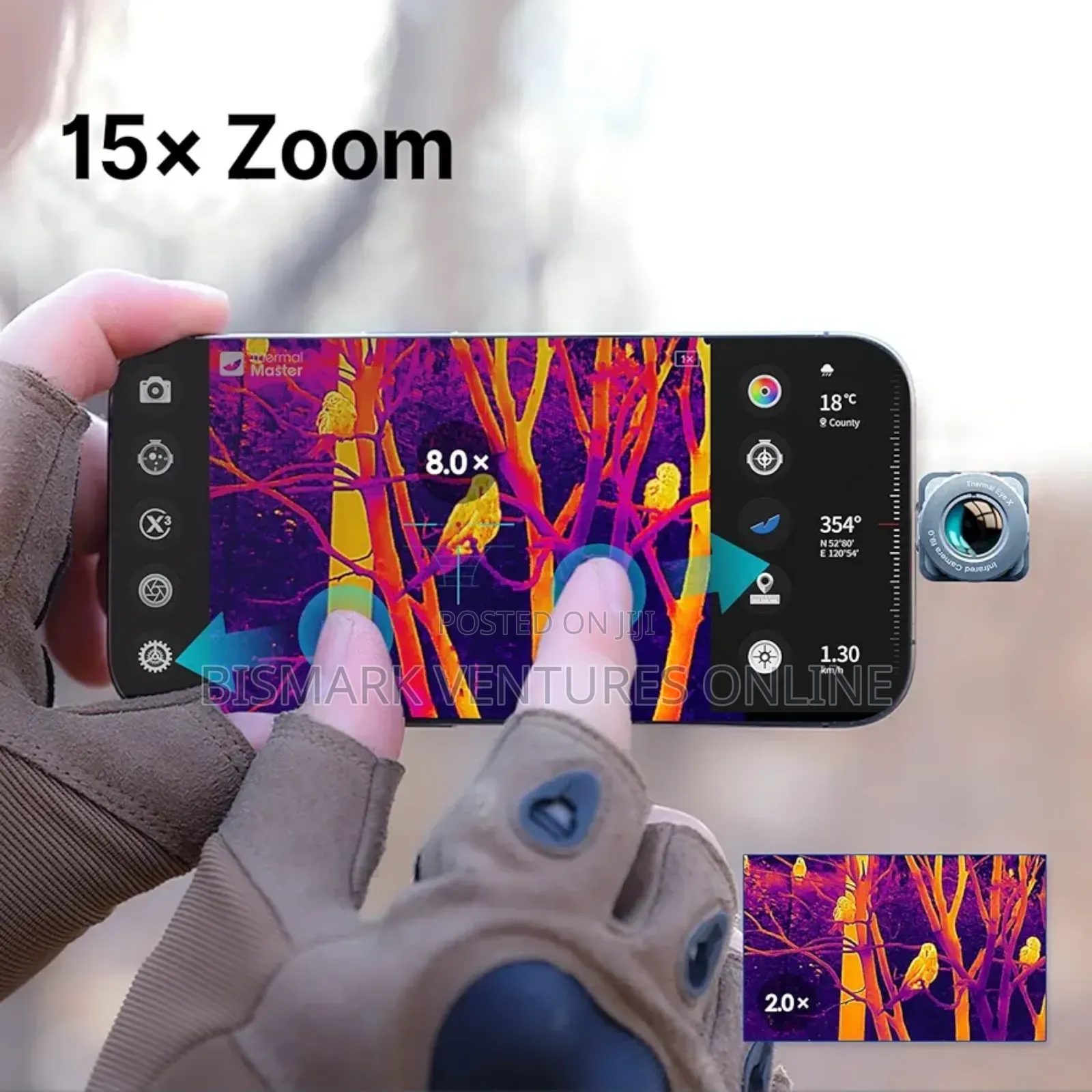 Infrared Night Vision Thermal Camera for Outdoor