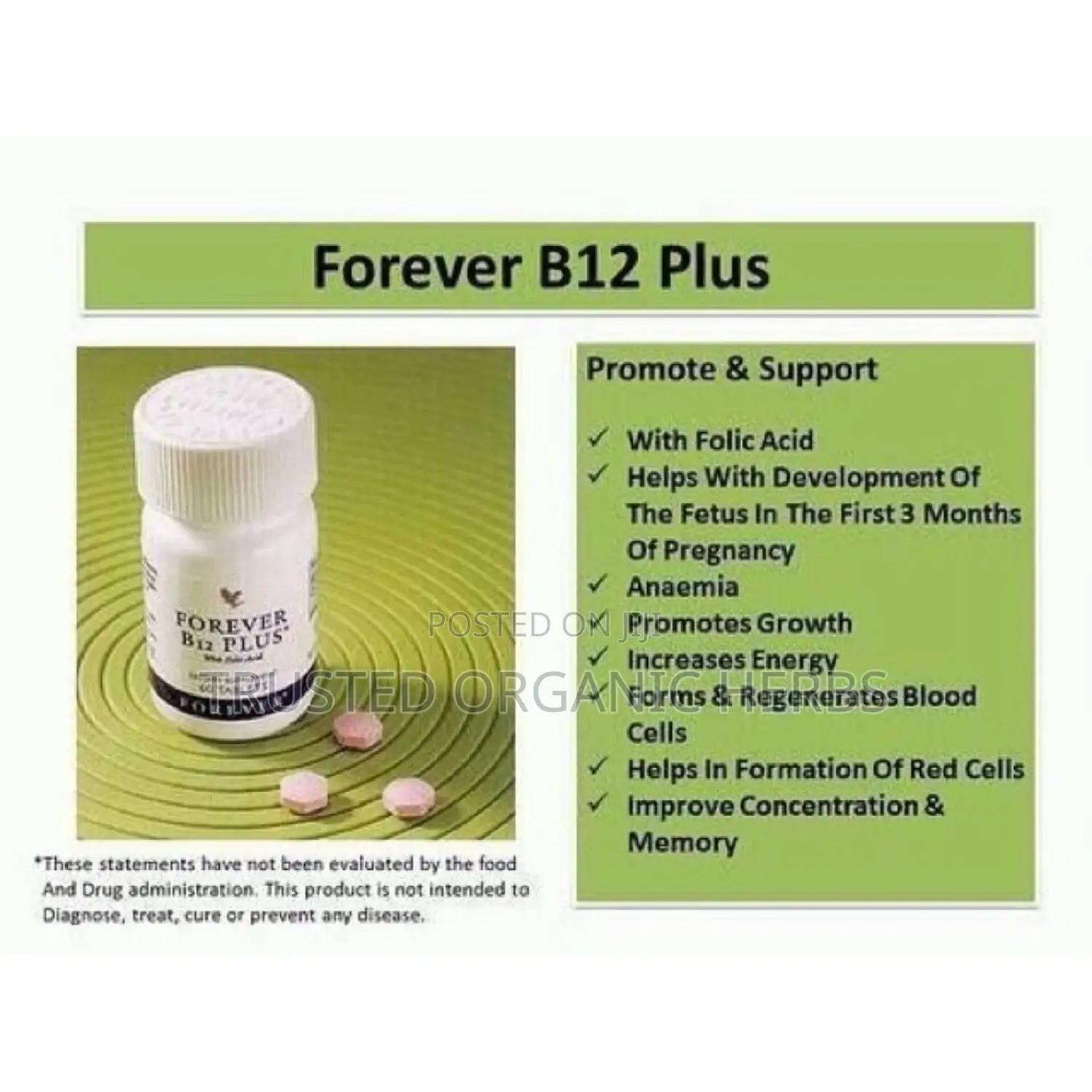 Vitamin B12 - Forever B12 Plus