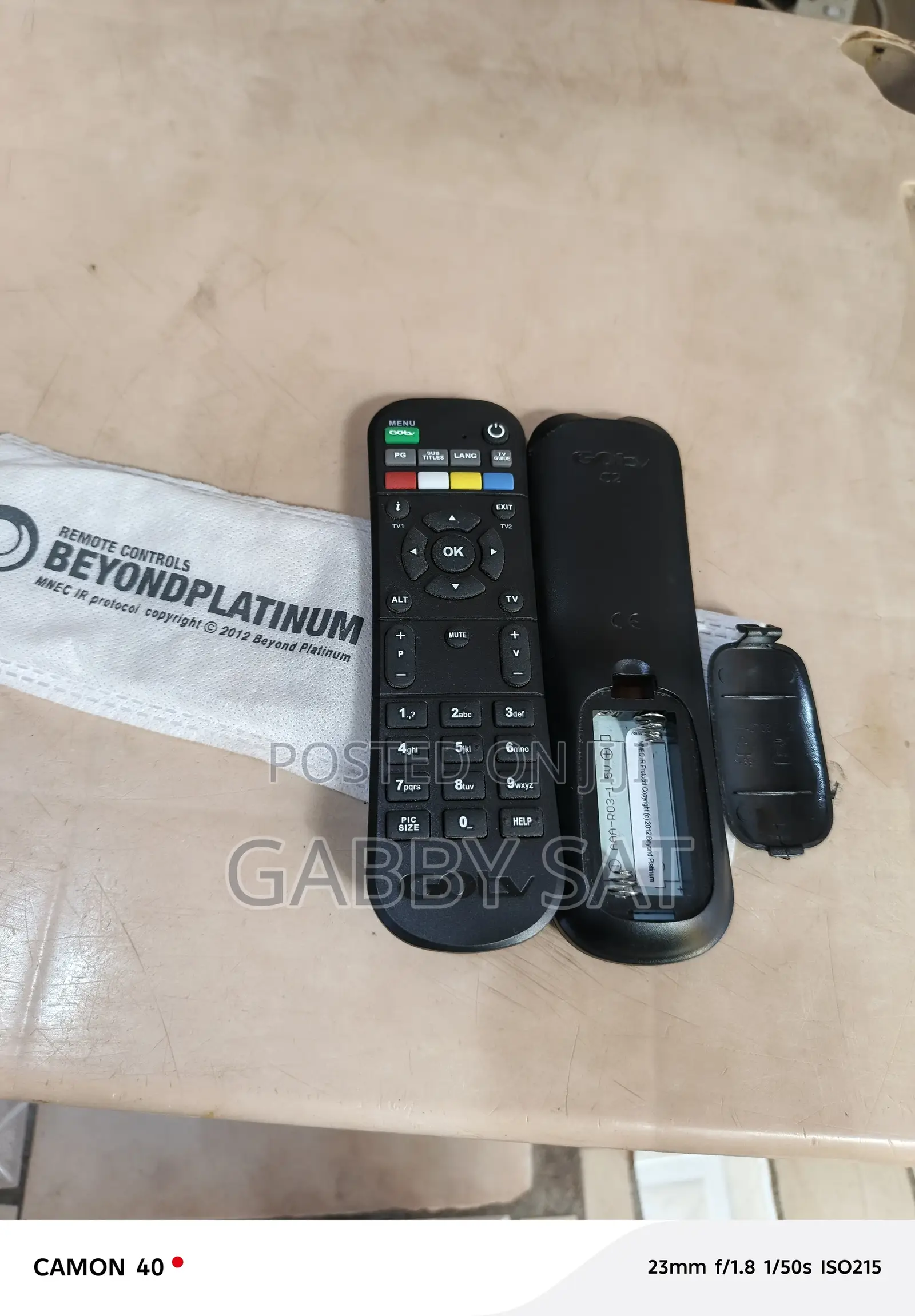 Gotv Remote Replacement