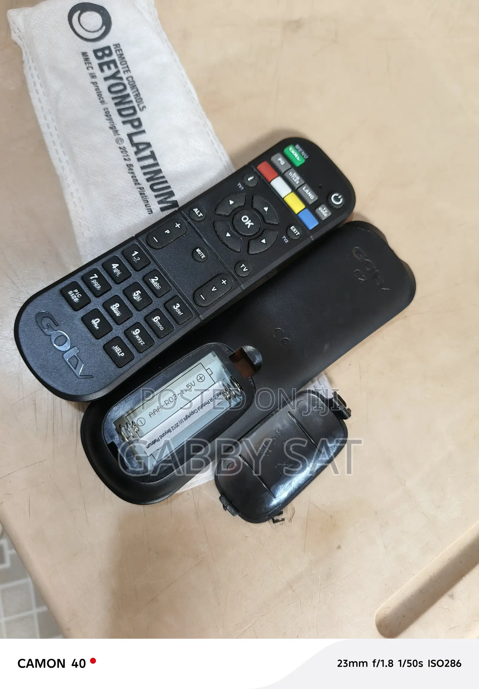 Gotv Remote Replacement