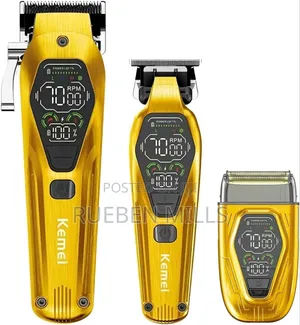 Kemei Km-8551 Three in One Barbering Machine Beard Trimmer