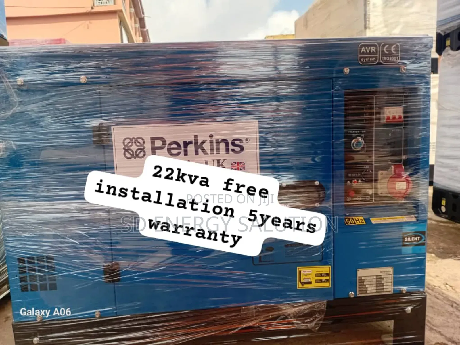 Ready When Techy Fail Perkins 22kva Diesel Generator