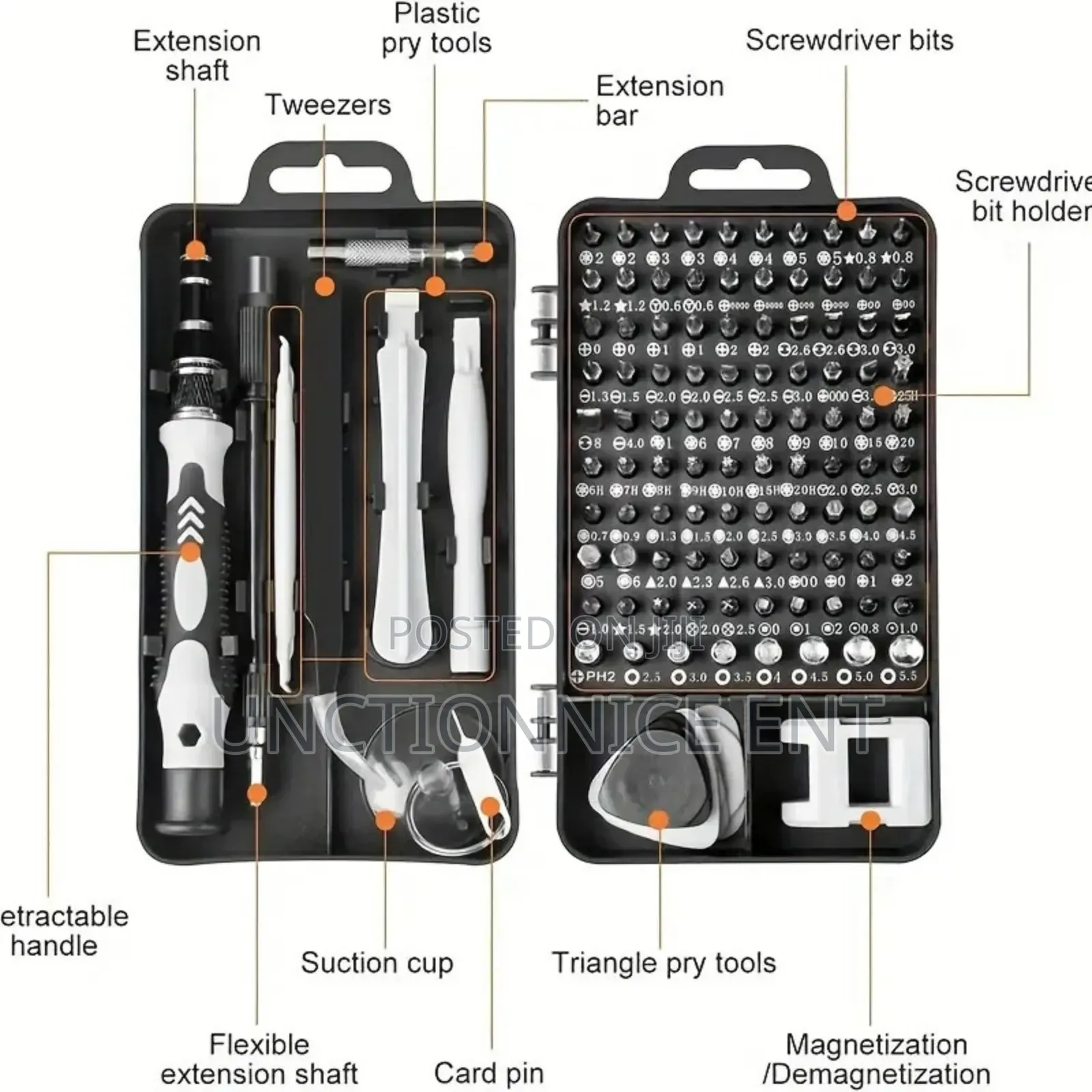 115 in 1 Screwdriver Device Repairing Tool Set