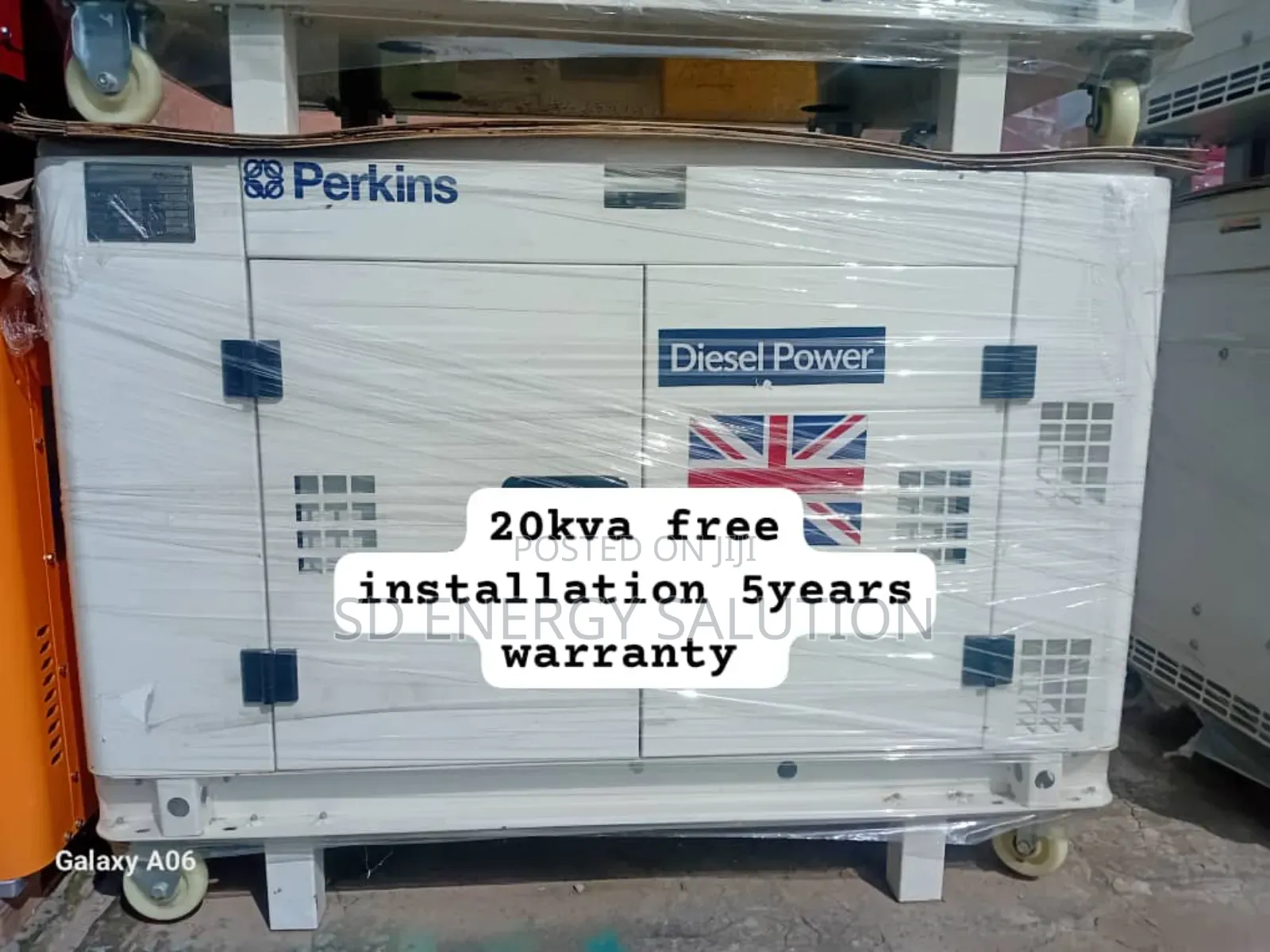 Brain Before the Brawn Perkins 20kva Generator Diesel 20kva