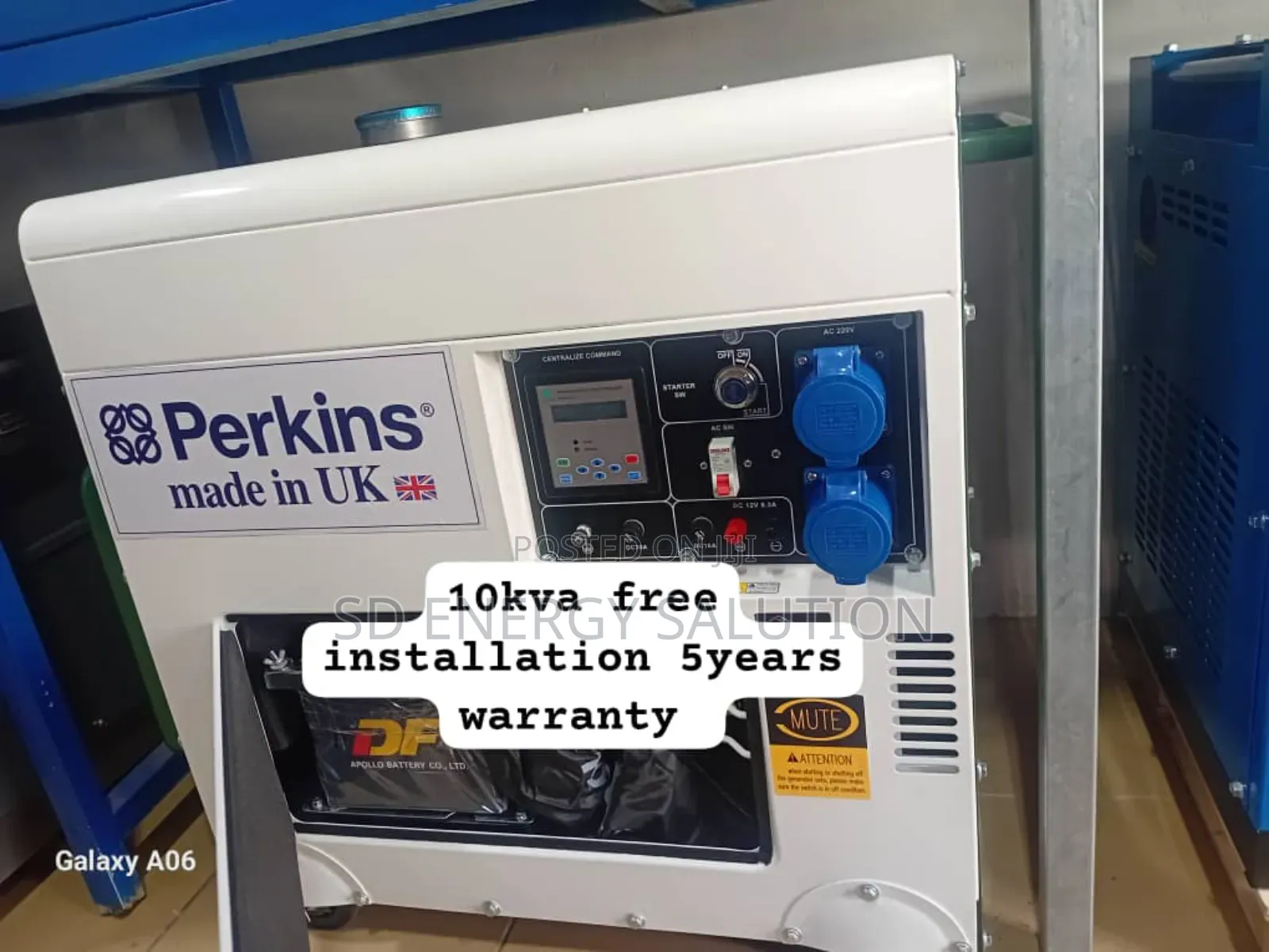 Future Ready Power on Demand Perkins 10kva Diesel 13000watts