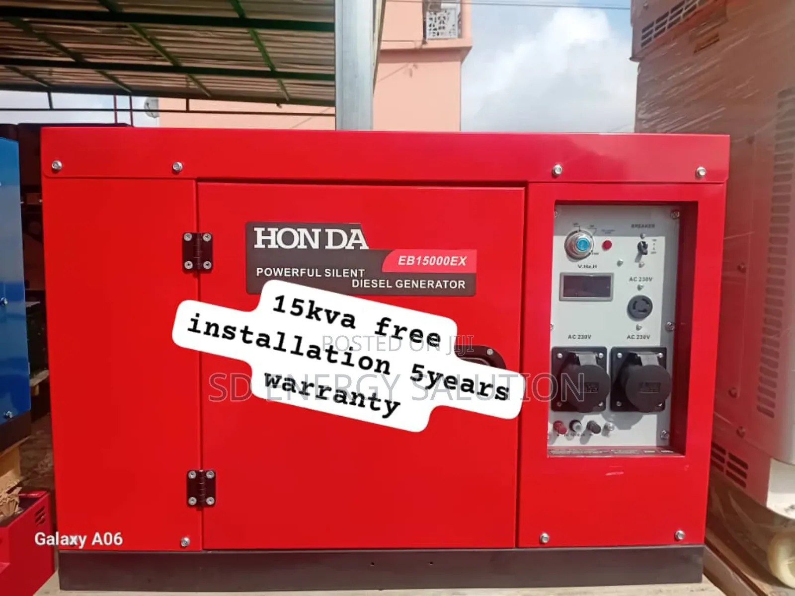 Power That Reaction Faster Than the Storm Honda 15kva Diesel