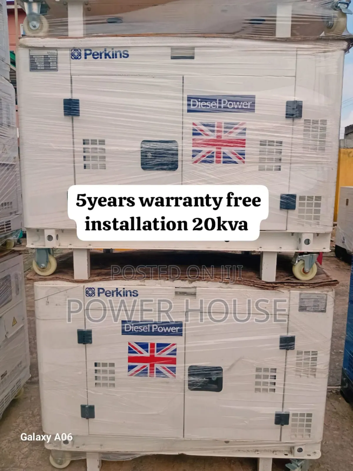 Elegant Nova Pinnacle 20kva Perkins Diesel Generator