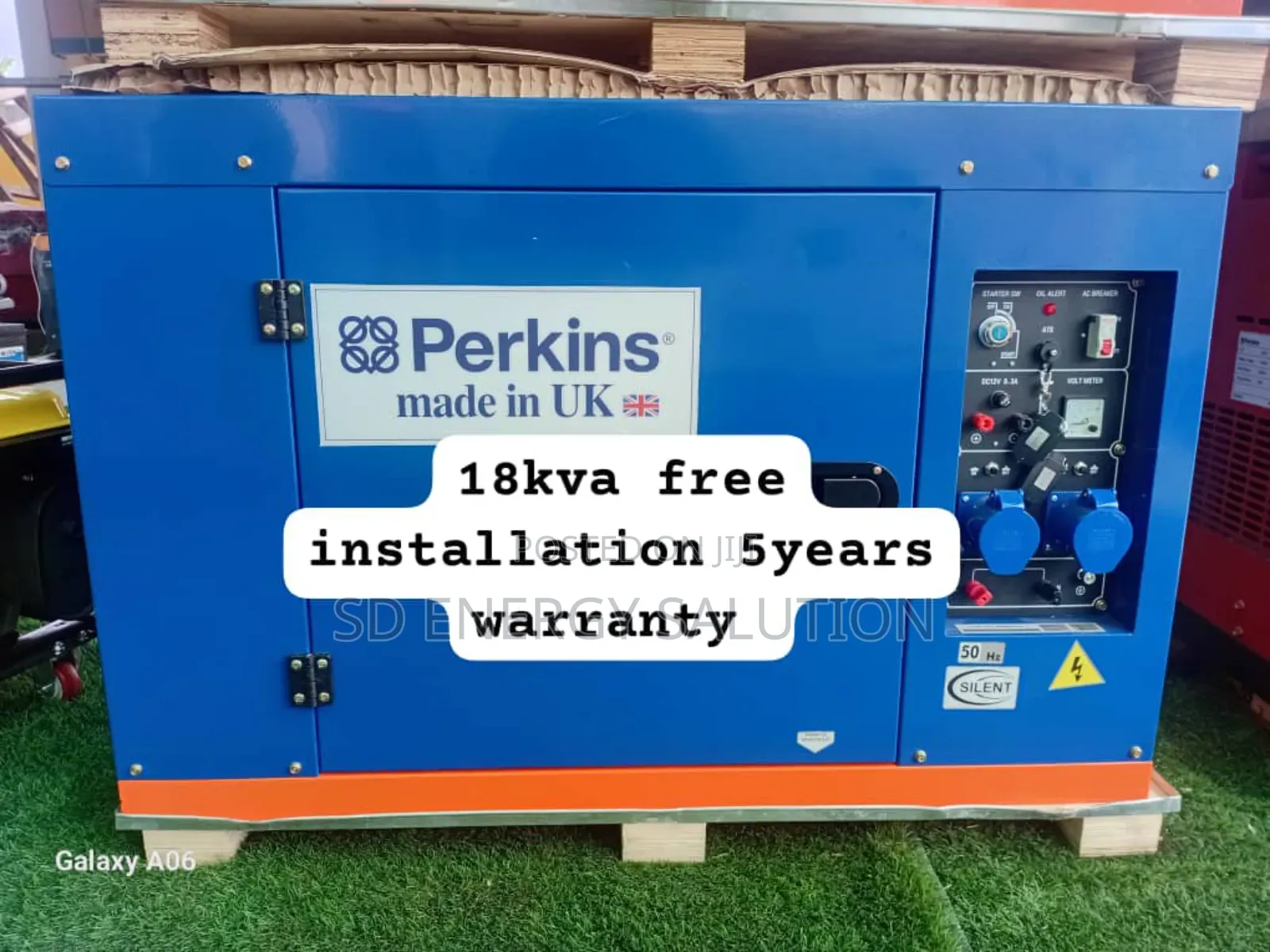 Power Without Pause Perkins 18kva Diesel Generator 18kva