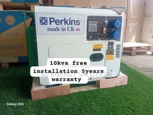 Rugged Meet Smart Perkins 10kva 13000watts Diesel Generator
