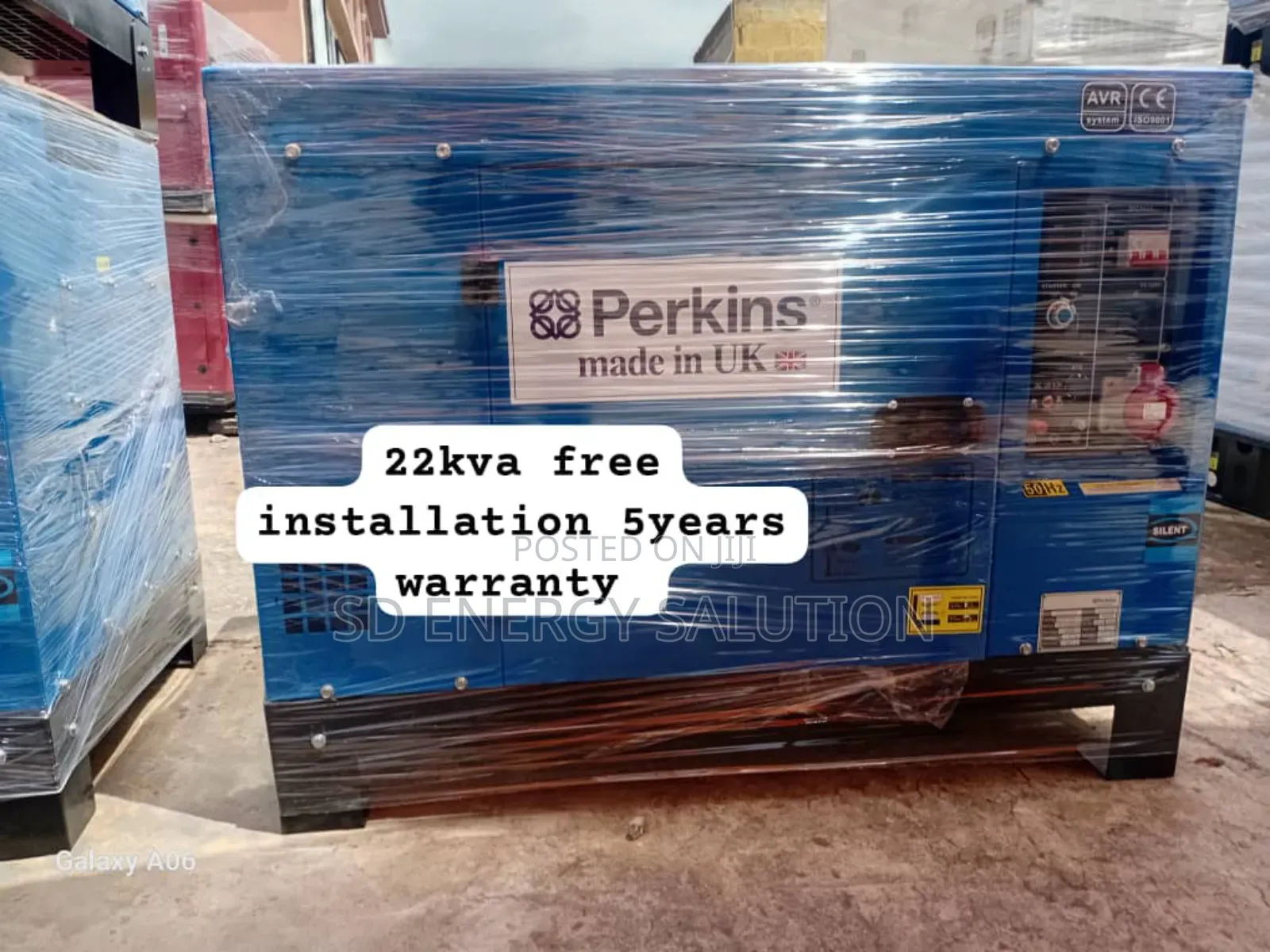 The Silent Genius Power Perkins 22kva Diesel Generator