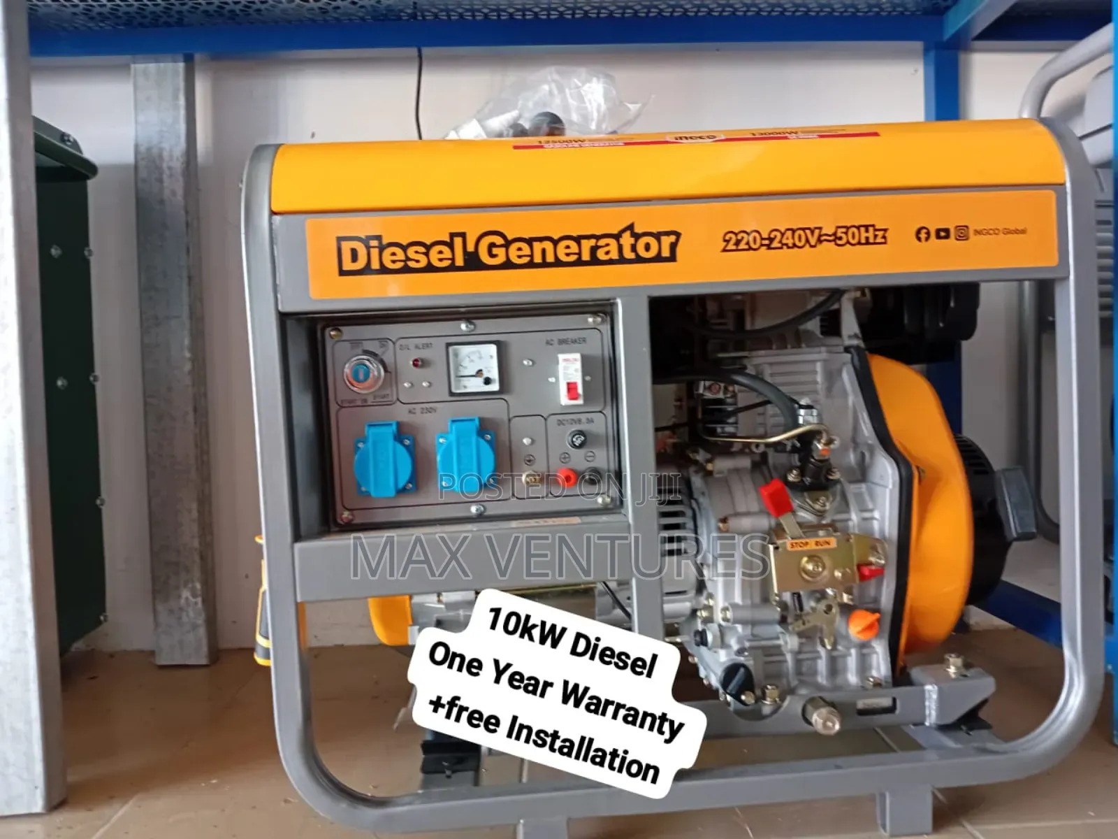 10kva Diesel Generator Ingco Super Efficient Power Backup