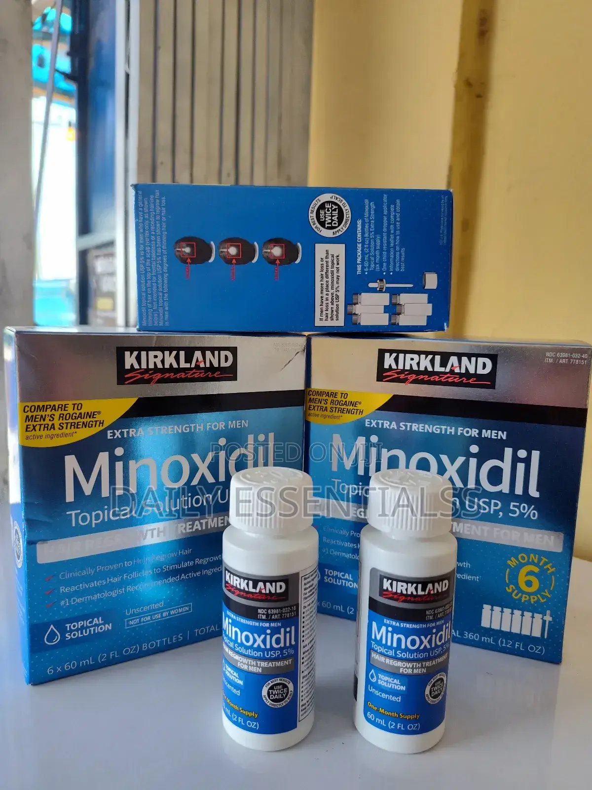 Affordable Hair Regrowth That Works( Kirkland Minoxidil 5%)