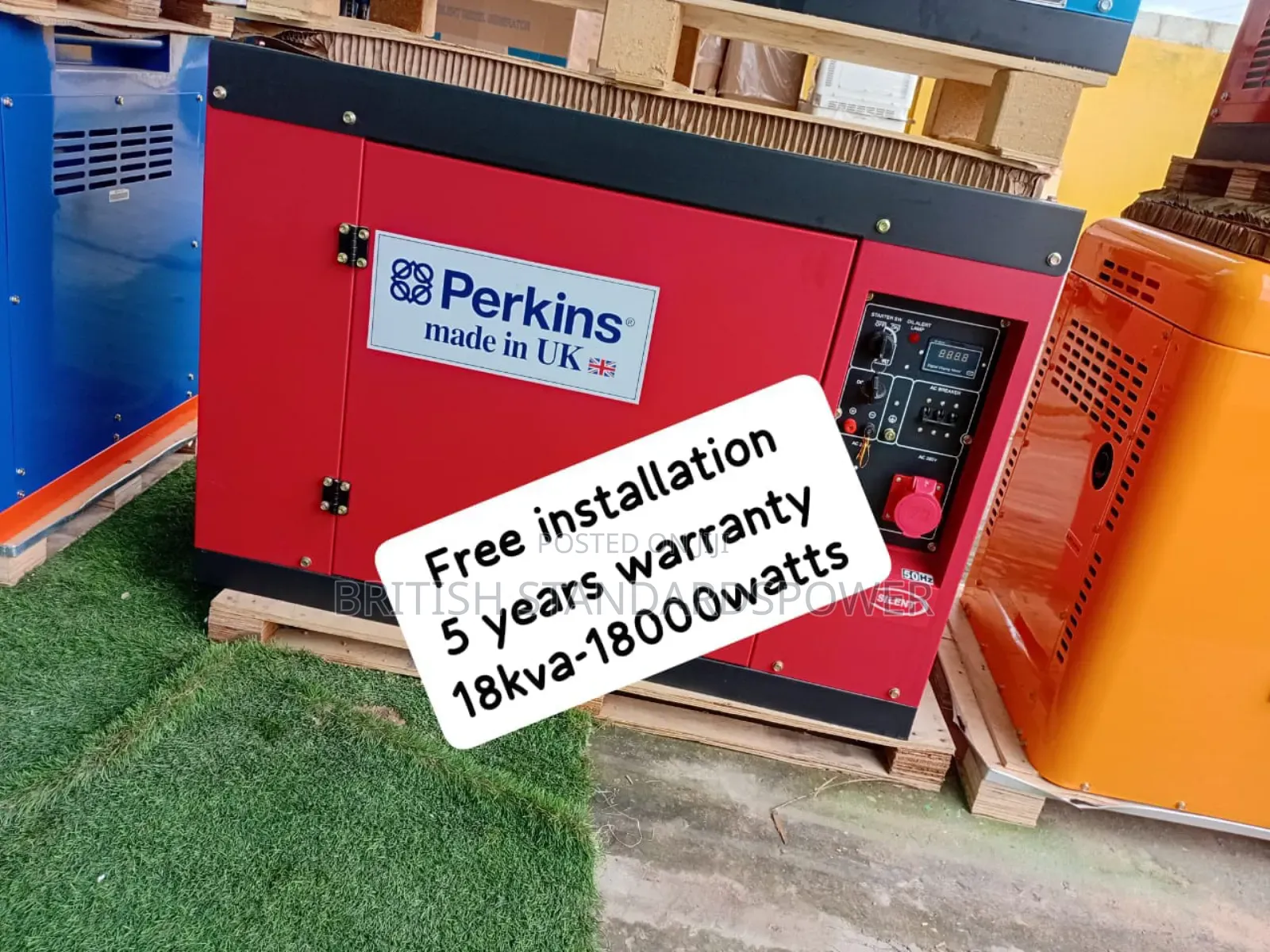 Weather Resistant 18kva Silent Diesel Generator