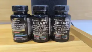 Shilajit Ashwagandha Rhodiola Rosea Panax Ginseng