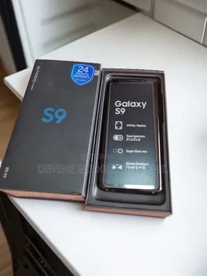 New Samsung Galaxy S9 64 GB Black