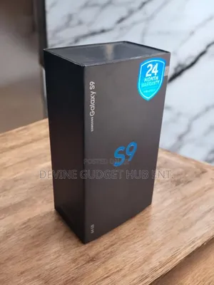 New Samsung Galaxy S9 64 GB Black