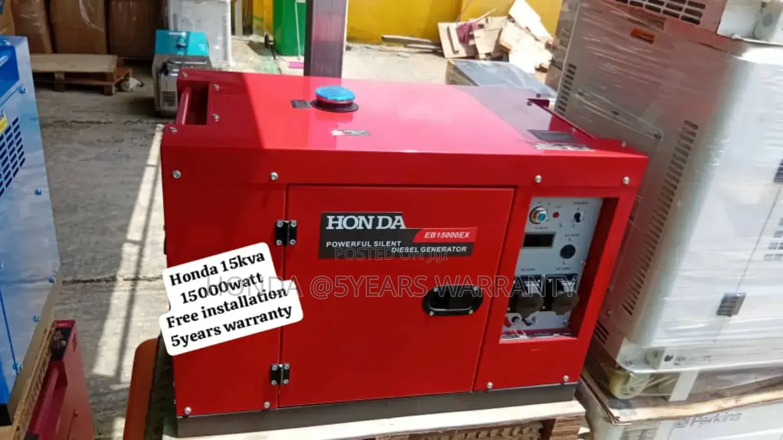 Power United Diesel 15kva Honda Generator 15000watt 15kva