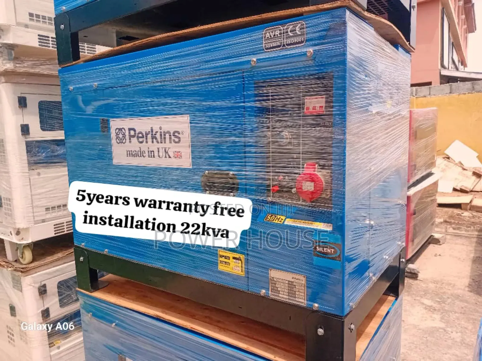 Elegant Pinnacle Optima 22kva Perkins Diesel Generator