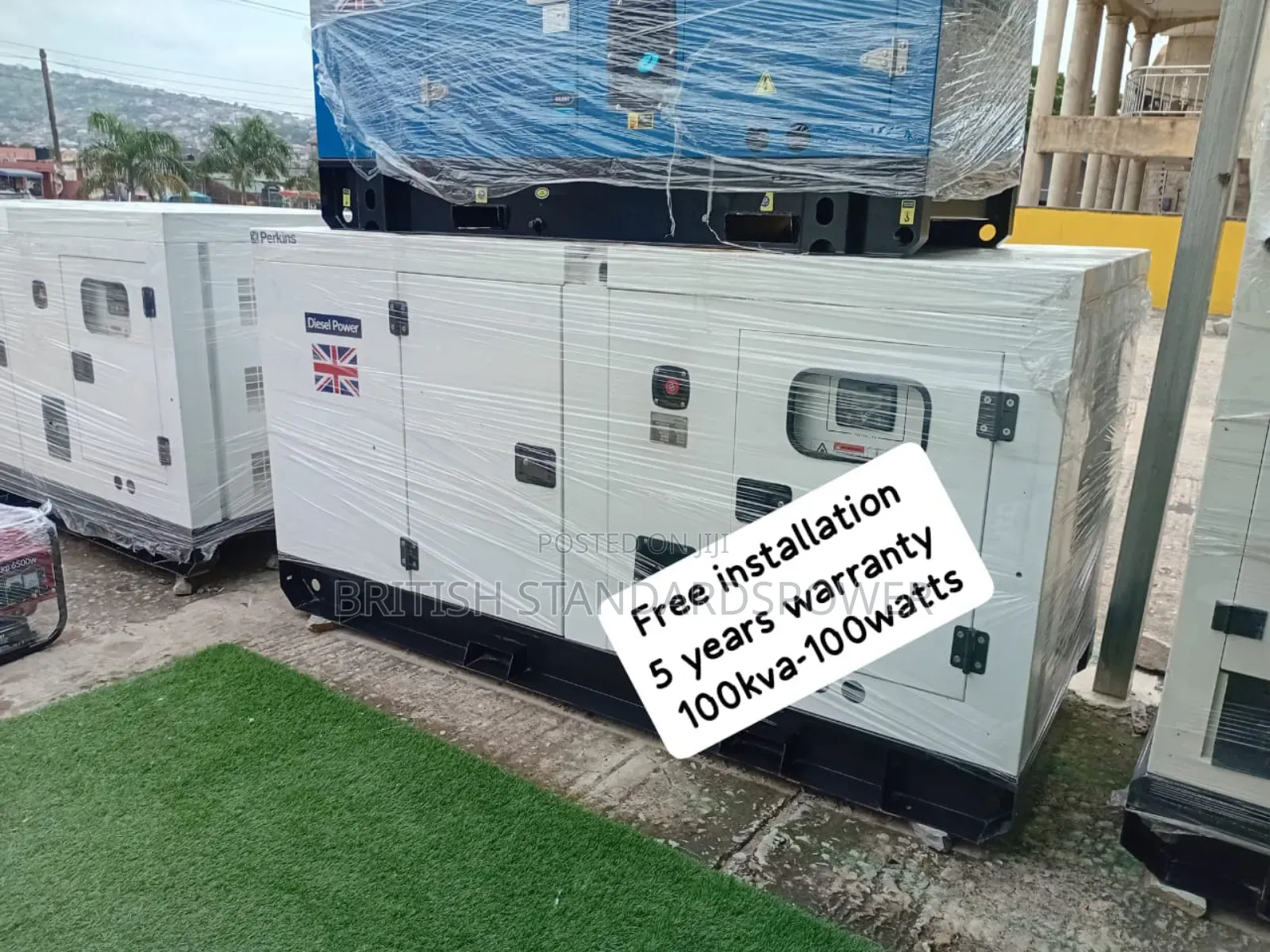 Large Scale Flow 100kva Silent Diesel Generator