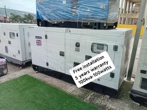 Large Scale Flow 100kva Silent Diesel Generator