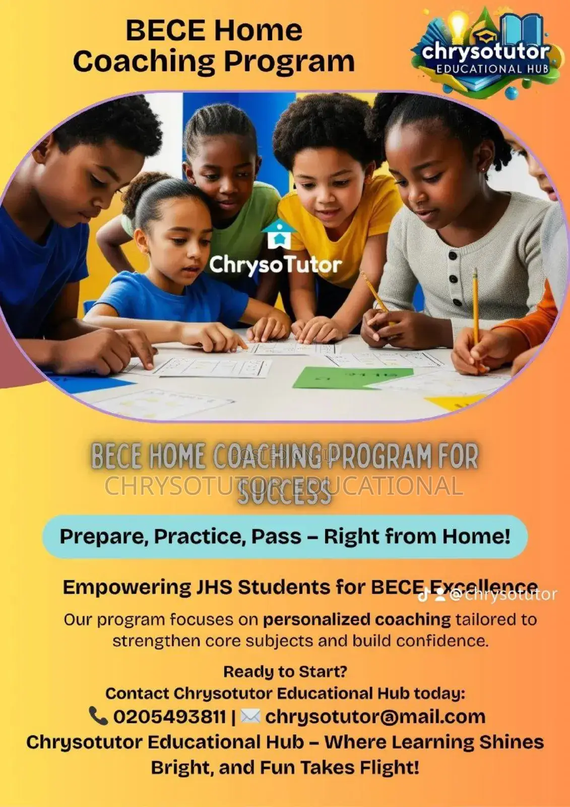 Bece Home Coaching at Your Doorstep!