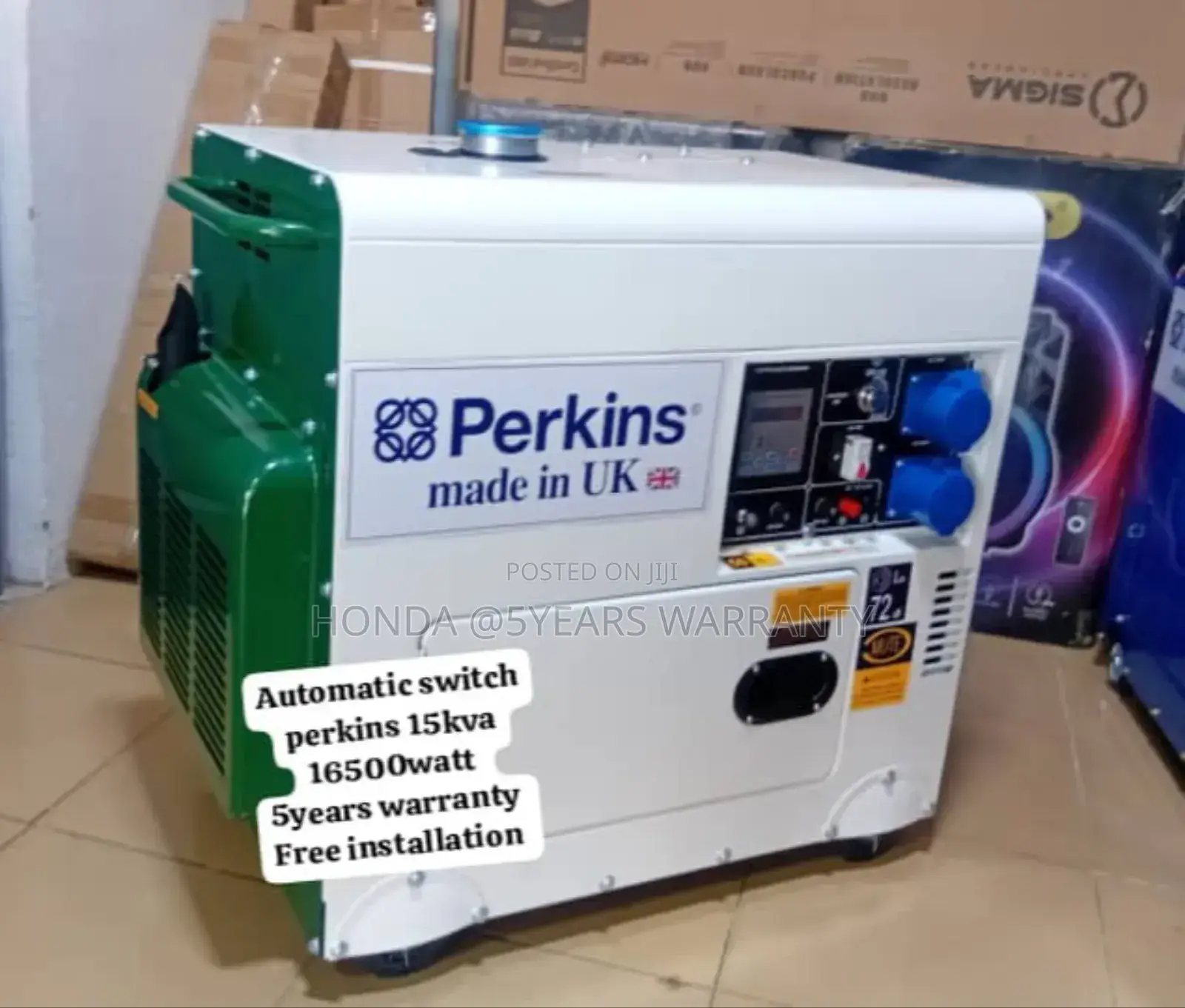 Power Flash Perkins 15kva 16500watt Generator Diesel 15kva