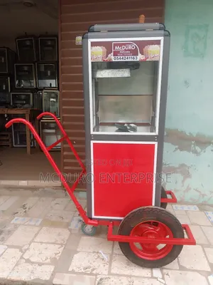 Popcorn Machine on Wheels
