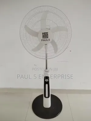 18inch Solar Rechargeable Fan With Bulbs