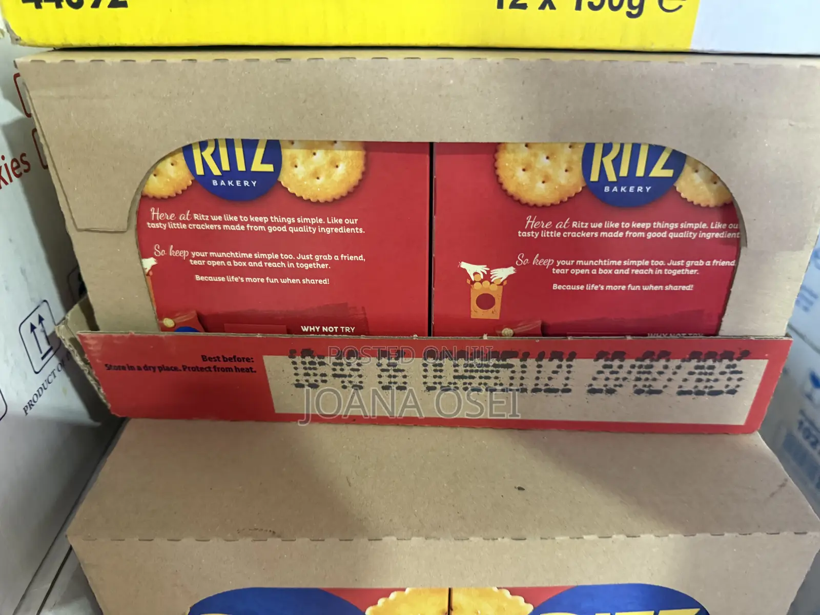 Ritz Cookies