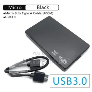 Hard Disk Drive 3.0 Usb Andtype C Case and Drives Available